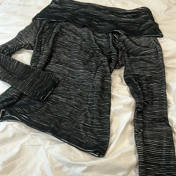 dolan Sweaters - Dolan Left Coast Collection Striped Off the‎ Shoulder Sweater Size Small